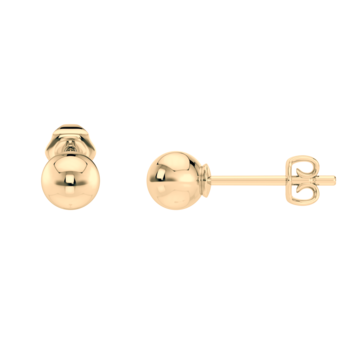 4 mm Ball Stud Earrings
